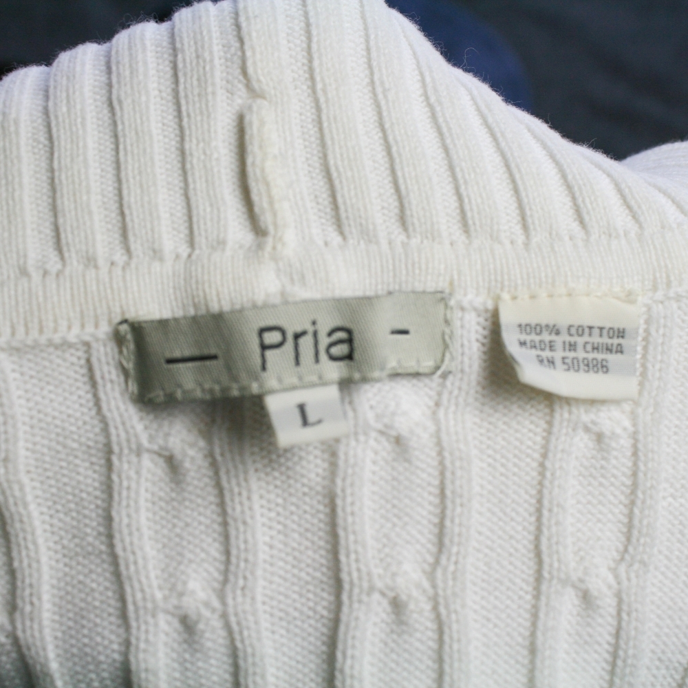 🐢 white turtle neck - Picture 3 of 4